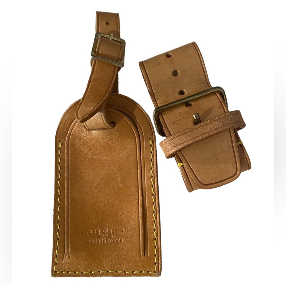 Louis Vuitton 1 Pair of Name Tag and Poignet set